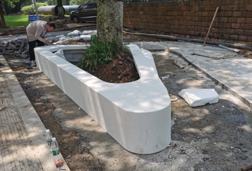 GRC樹(shù)池坐凳