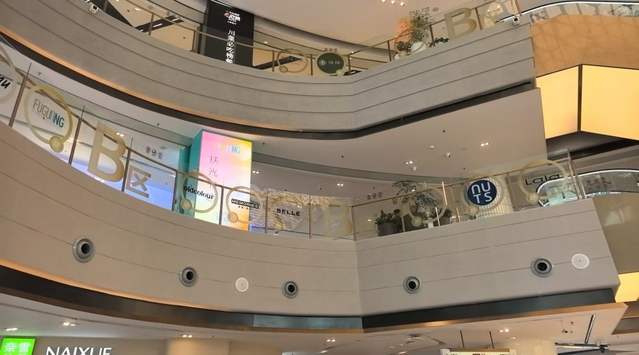 飾紀(jì)上品GRG廠家-廣州粵海天河城商廈GRG攔河造型工程