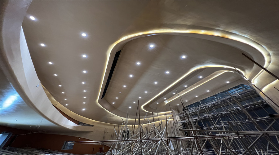 江西信豐劇院GRG天花項(xiàng)目 江西信豐劇院GRG天花項(xiàng)目