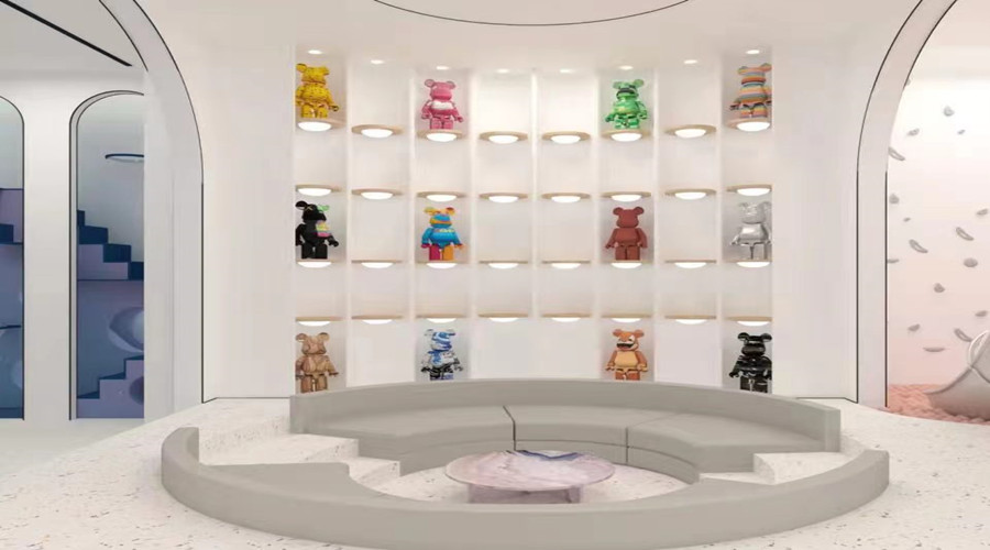 上海虹橋御墅地下室展示架GRG造型項(xiàng)目 上海虹橋御墅地下室展示架GRG造型項(xiàng)目