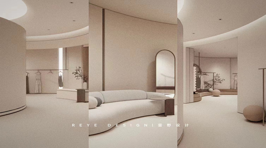 佛山服裝展廳GRG吊頂項目 佛山服裝展廳GRG吊頂項目