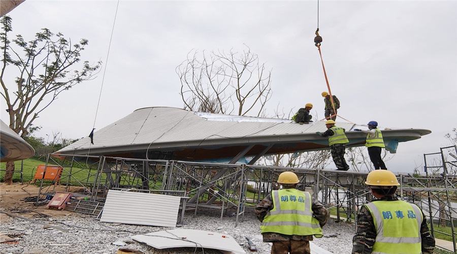 三亞海棠灣UHPC預(yù)制構(gòu)件遮陽立面掛板項目 三亞海棠灣UHPC預(yù)制構(gòu)件遮陽立面掛板項目