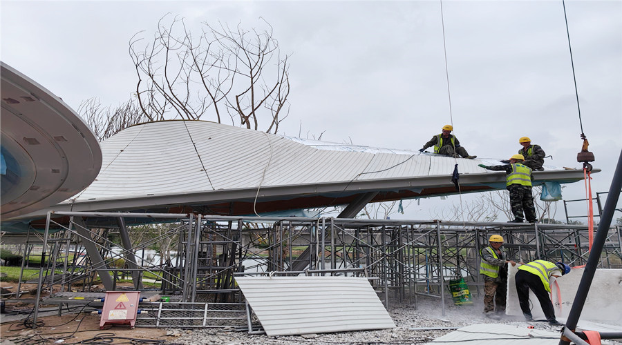 三亞海棠灣UHPC預(yù)制構(gòu)件遮陽立面掛板項目 三亞海棠灣UHPC預(yù)制構(gòu)件遮陽立面掛板項目