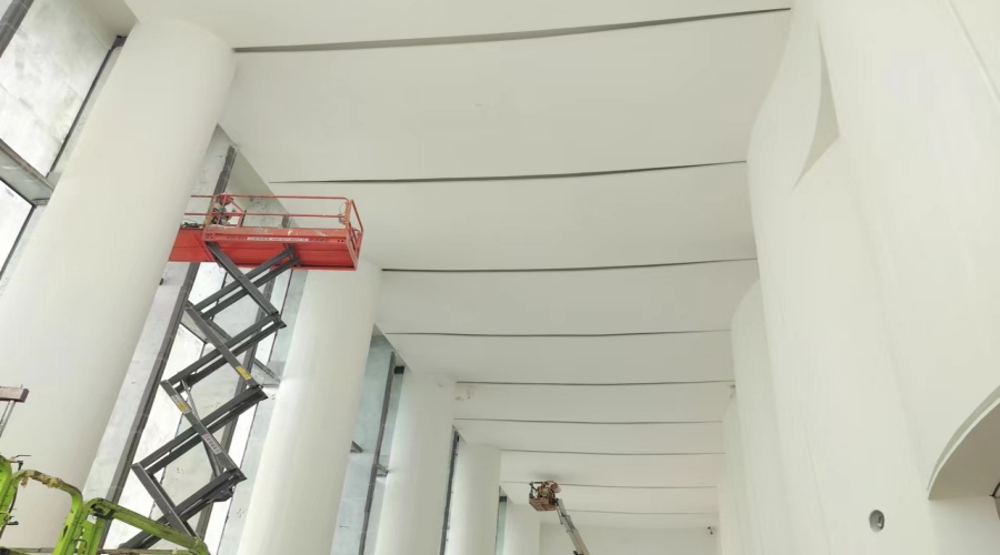 廣州外貿(mào)博物館GRG材料造型完工落地 廣州外貿(mào)博物館GRG材料造型完工落地