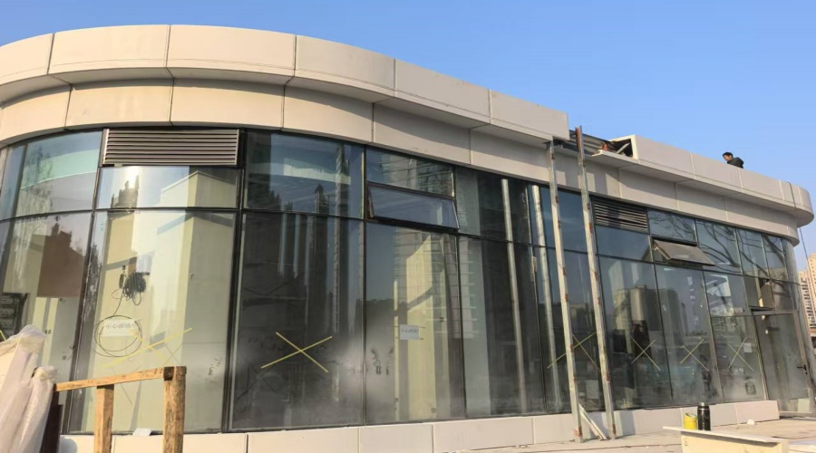 寧波五江口驛站GRC幕墻 寧波五江口驛站GRC幕墻