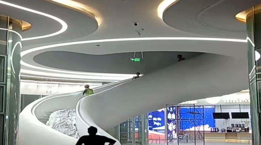 GRG旋轉(zhuǎn)樓梯 GRG旋轉(zhuǎn)樓梯