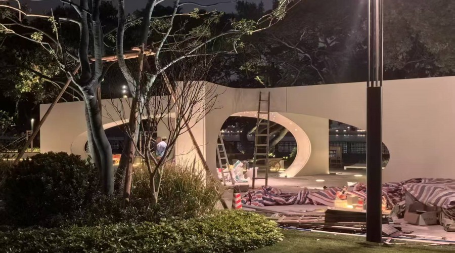 廣州南天名苑UHPC構(gòu)件雕塑工程案例 廣州南天名苑UHPC構(gòu)件雕塑工程案例