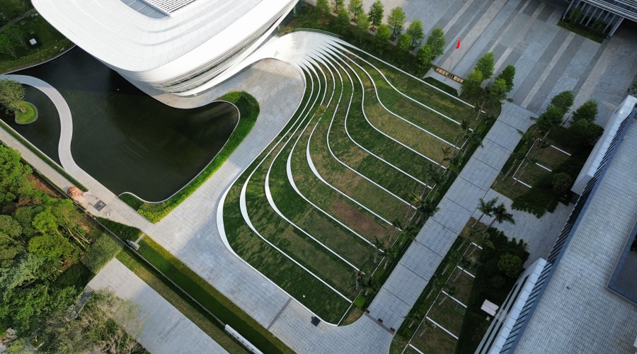 東莞大灣區(qū)大學GRC構(gòu)件收口工程案例