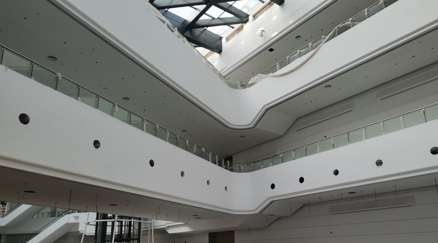 清遠(yuǎn)科技館GRG攔河造型 清遠(yuǎn)科技館GRG攔河造型